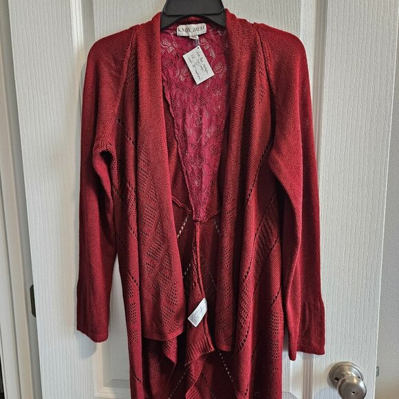 🔆3 FOR $15! Knox Rose Women's Long Sleeve Cardigan - Picture 1 of 4